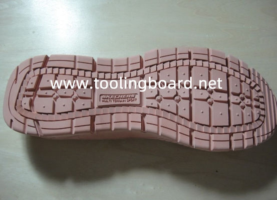 Pink tooling board ZK410, cheap chemical wood, used for making shoe sole mold