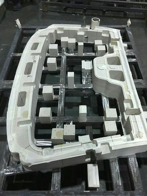 ZK1000 1.0g/cm3,medium density urethane block for tooling, excellent edge strength