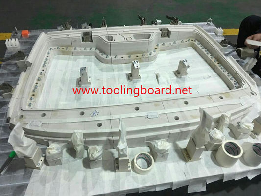 China placa de resina de uretano, pode ser facilmente usinado CNC, usado para fazer ferramentas de inspeção de vidro automático